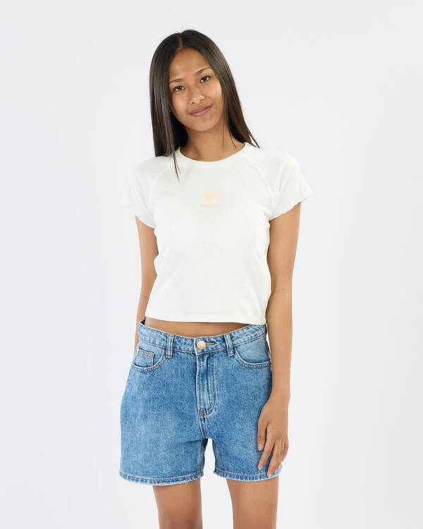 Sundown Bloom Ringer Tee
