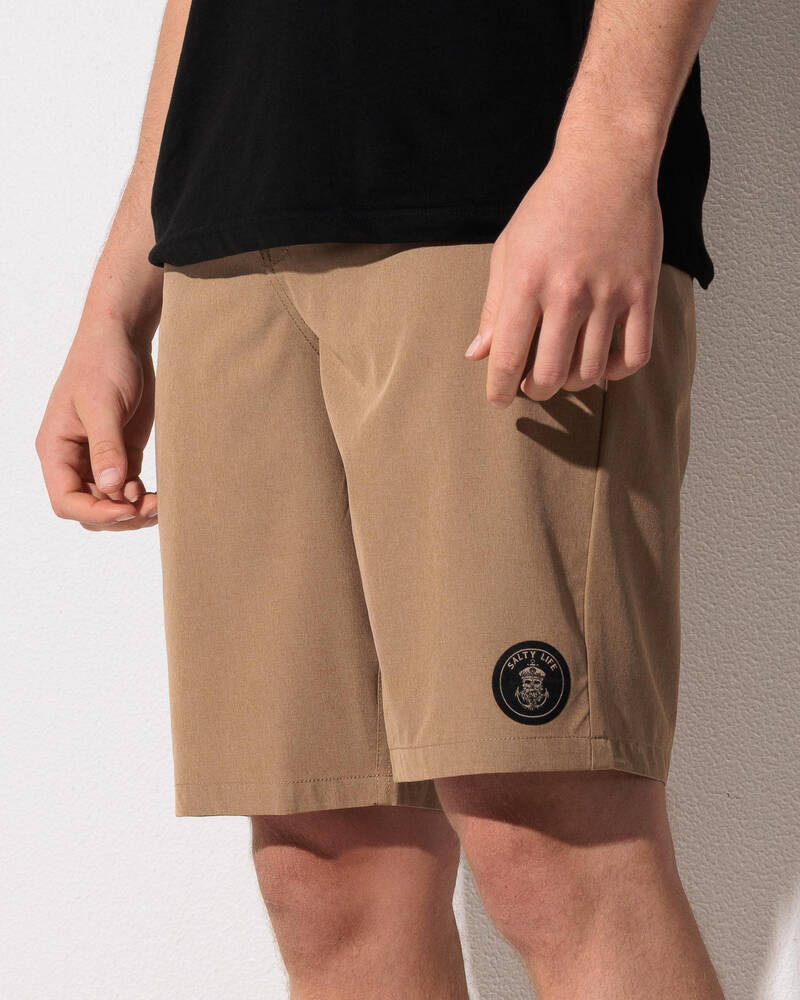 Salty Life Pioneer Walk Shorts for Mens