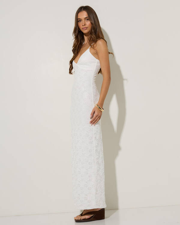 Mooloola Meli French Lace Maxi Dress for Womens