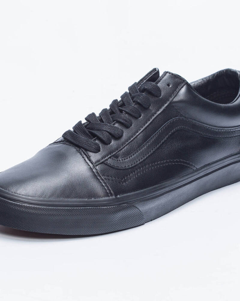 Vans Mens Old Skool Leather Shoes for Mens