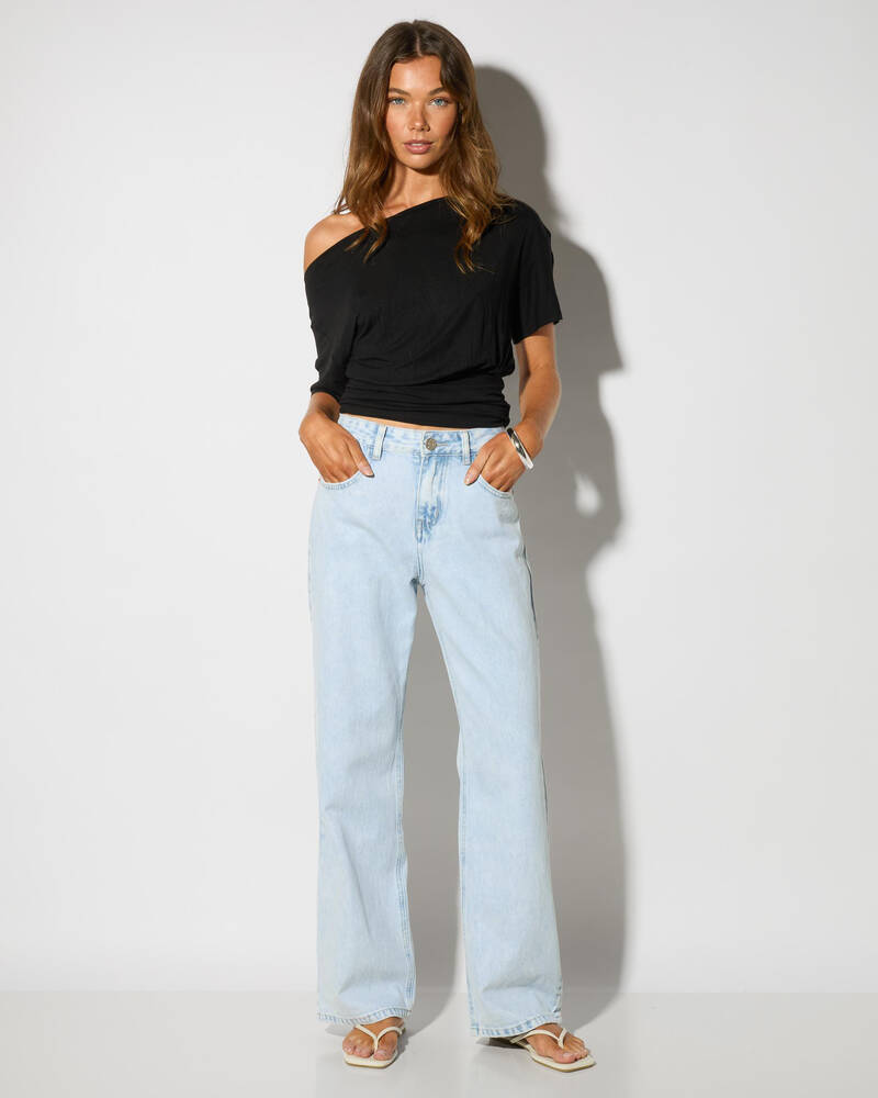 DESU Icon Straight Leg Jeans for Womens