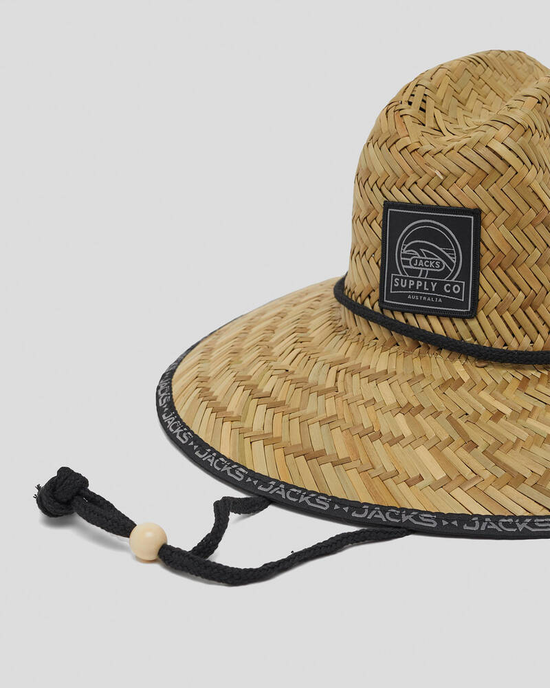 Jacks Toddlers' Rift Straw Hat for Mens