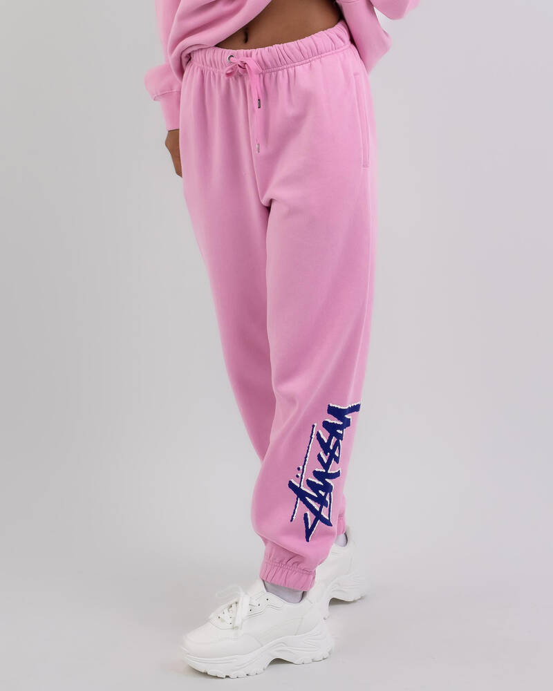 Stussy Shadow Stock Track Pants for Womens