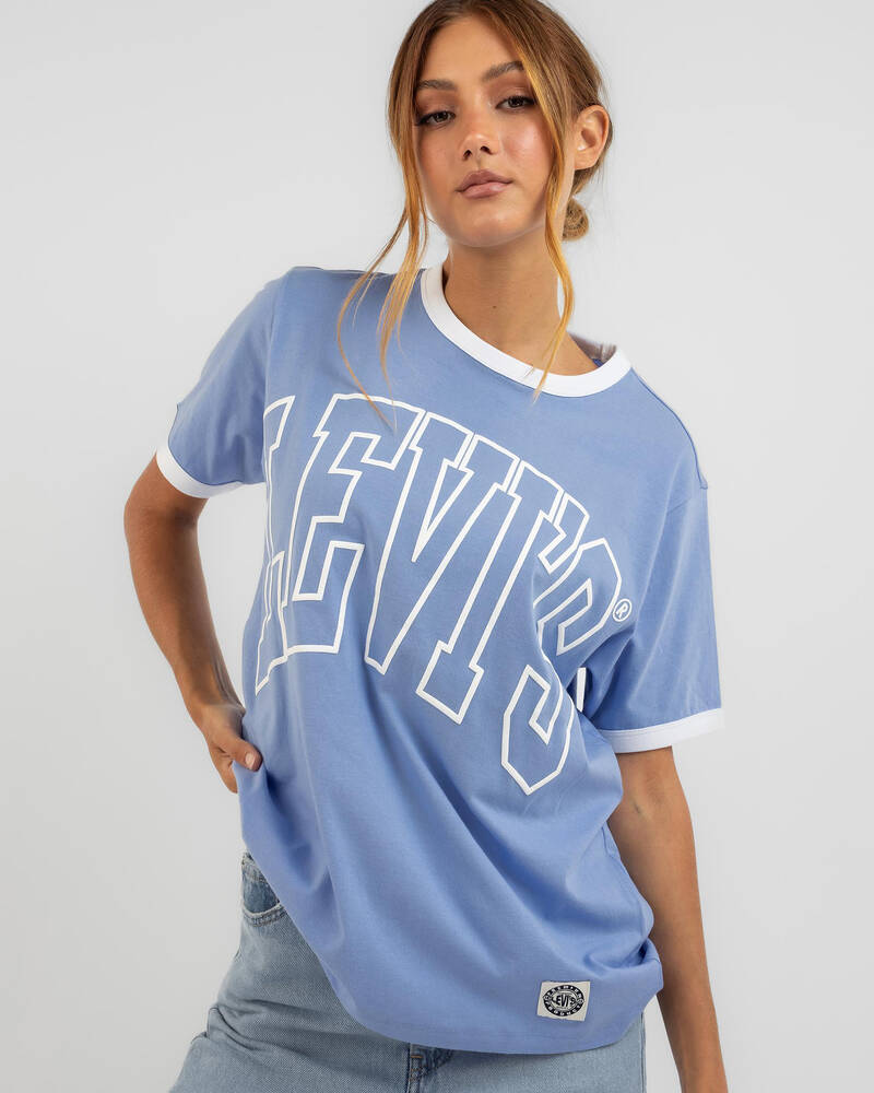 Levi's Graphic Ringer Jet T-Shirt for Womens