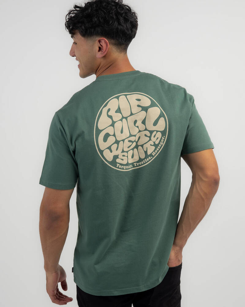 Rip Curl Wetsuit Icon T-Shirt for Mens