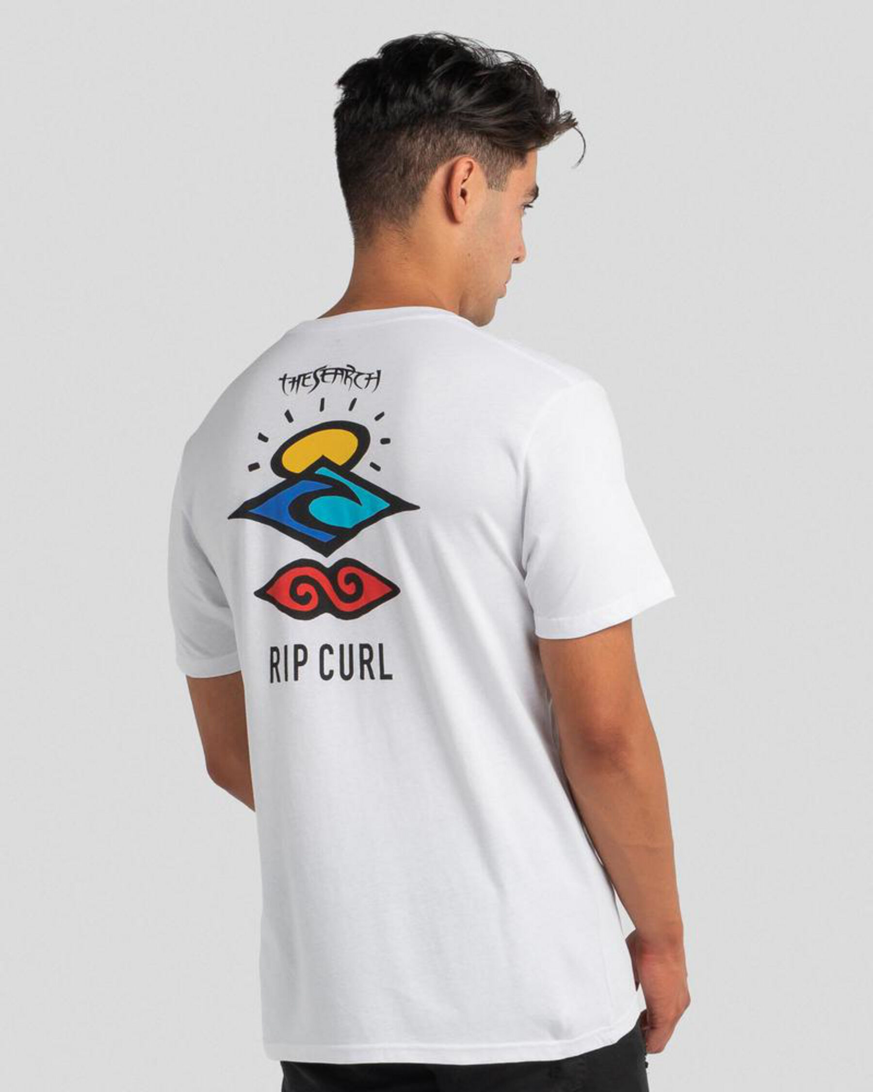 Shop Rip Curl Girls' Search Icon T-Shirt In Black - Fast Shipping