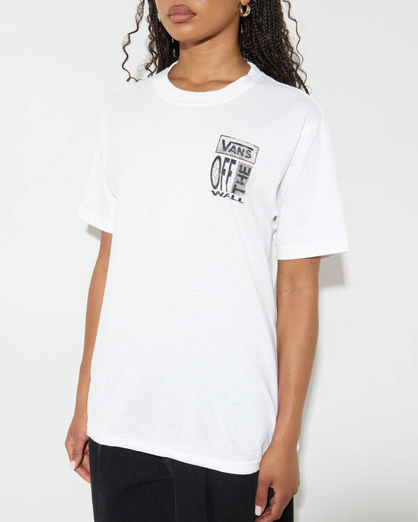 Vans Cut and Paste T-Shirt for Womens
