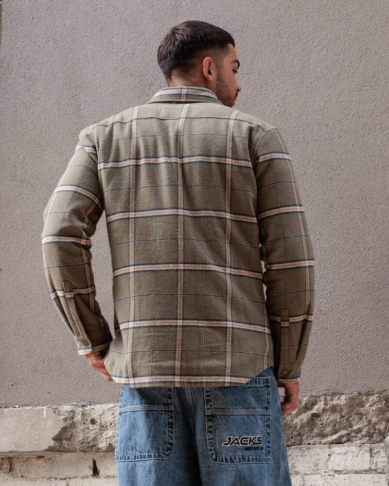 Skylark Cedar Long Sleeve Flannel Shirt for Mens