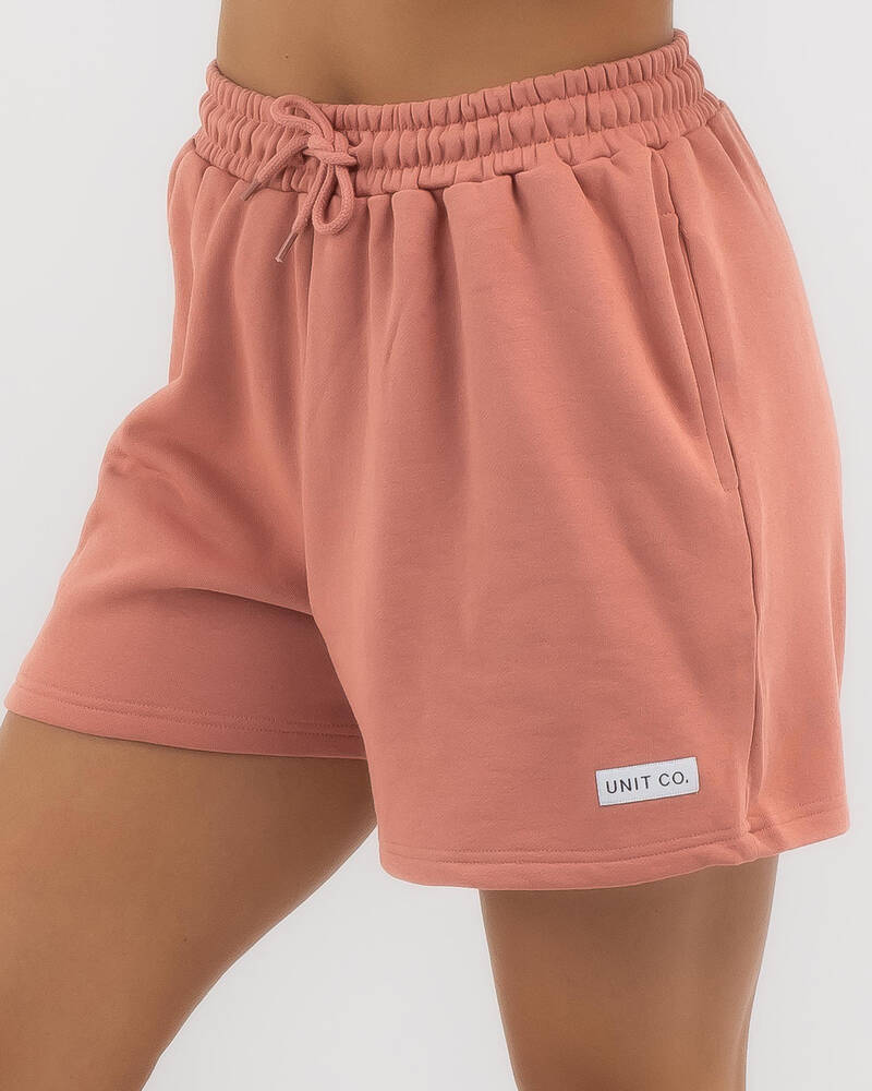 Unit Husky High Waist Fleece Shorts for Womens