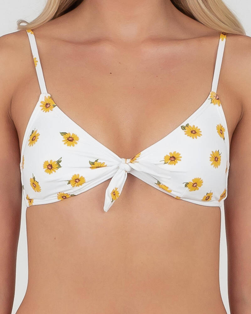 Kaiami Sunflower Bikini Top for Womens