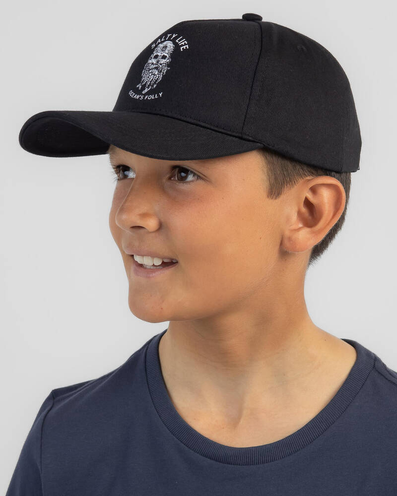 Salty Life Boys' Dutchman Snapback Cap for Mens