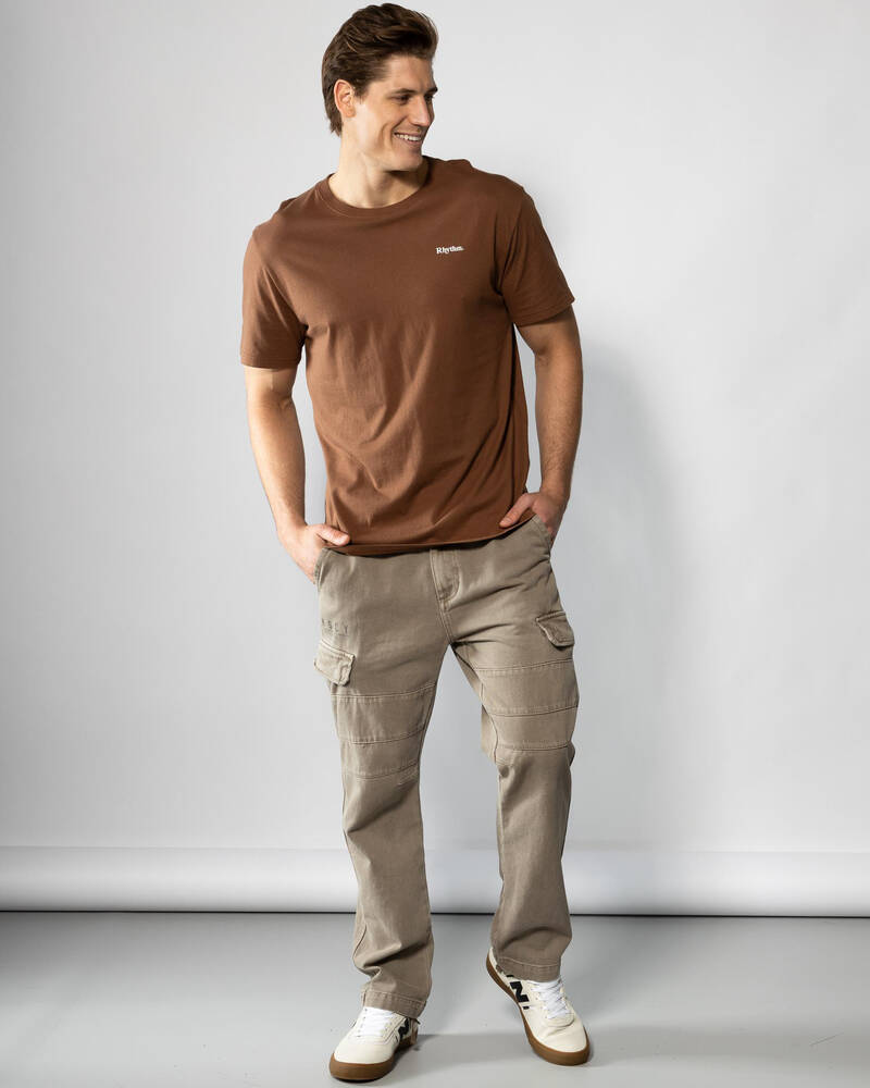 Rhythm Classic Brand T-Shirt for Mens