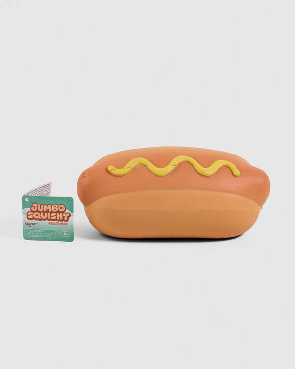 Jumbo Hot Dog Squishy Fidget Toy