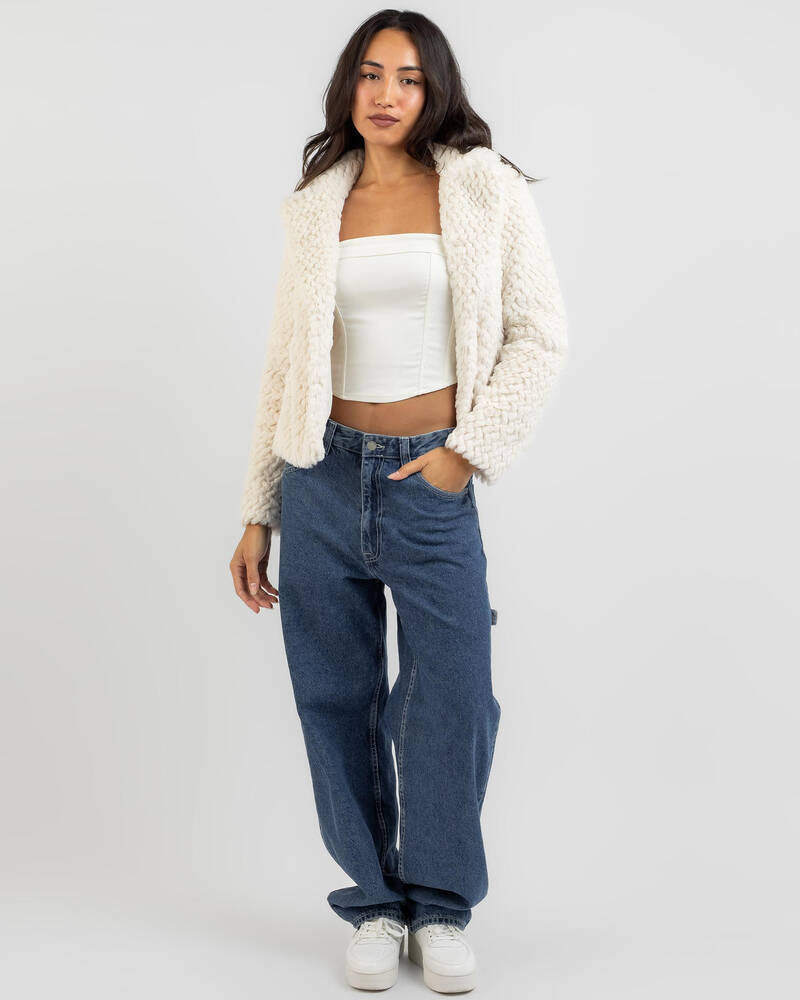 Mooloola Bradshaw Faux Fur Jacket for Womens