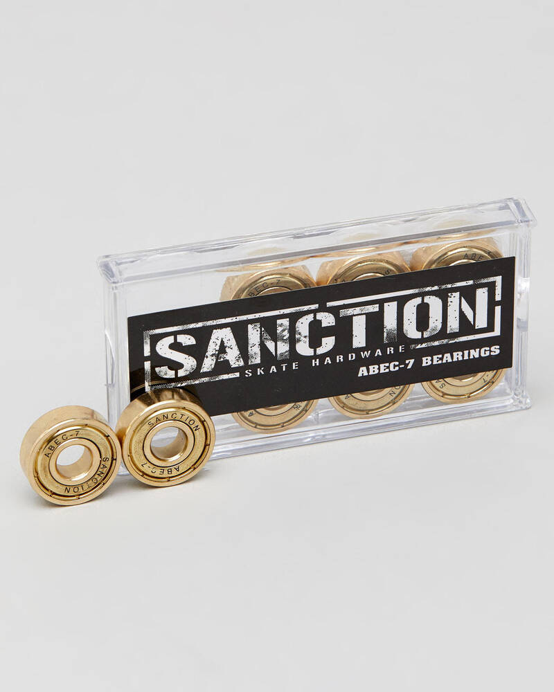 Sanction Abec-7 All Gold Bearings for Unisex