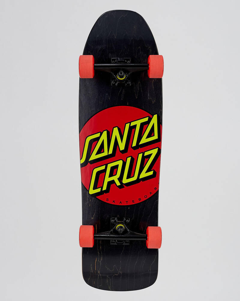Santa Cruz Classic Dot 80's 9.35" Cruiser Skateboard for Mens