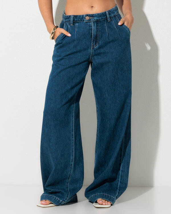 Lady Di Pleated Jeans