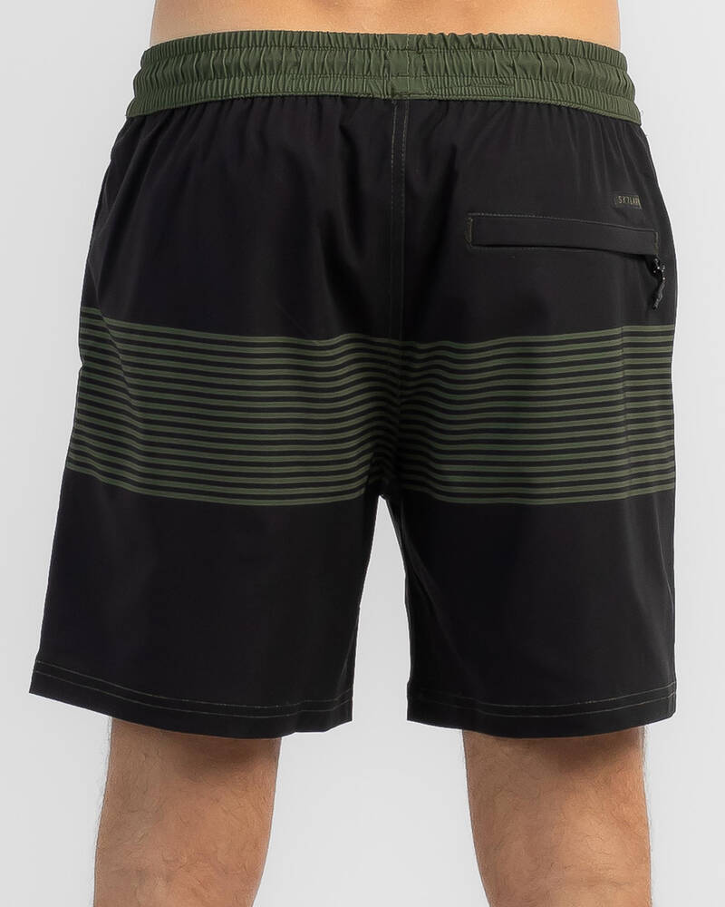 Skylark Striped Mully Shorts for Mens