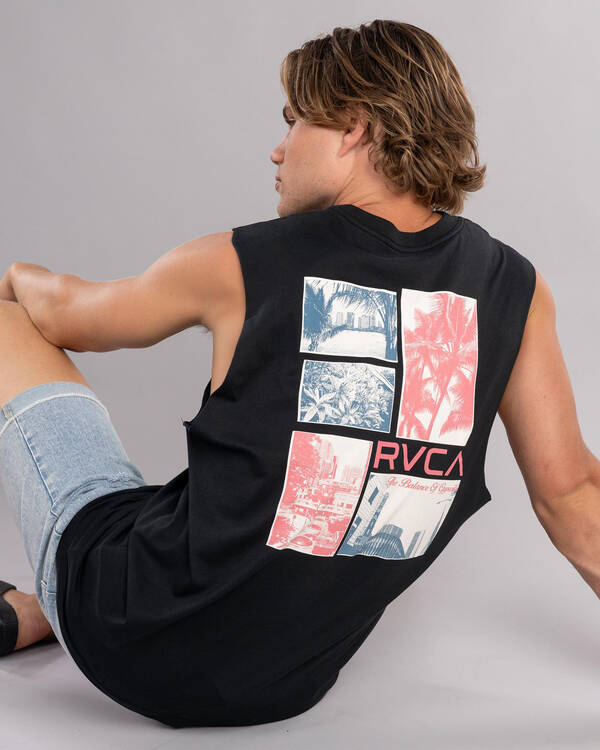 RVCA Aloha Town Muscle Tank for Mens