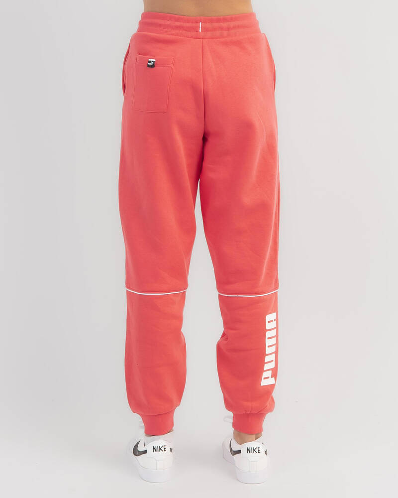 Puma Girls' Power Colourblock Track Pants for Womens
