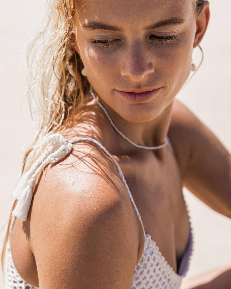 Rip Curl Oceans Together Crochet Bikini Top for Womens