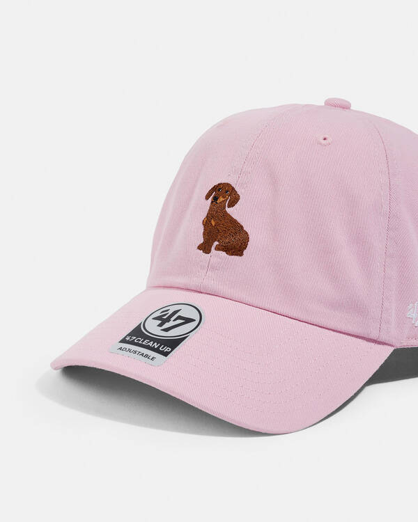 Forty Seven Dachshund Clean Up Baserunner Cap for Womens