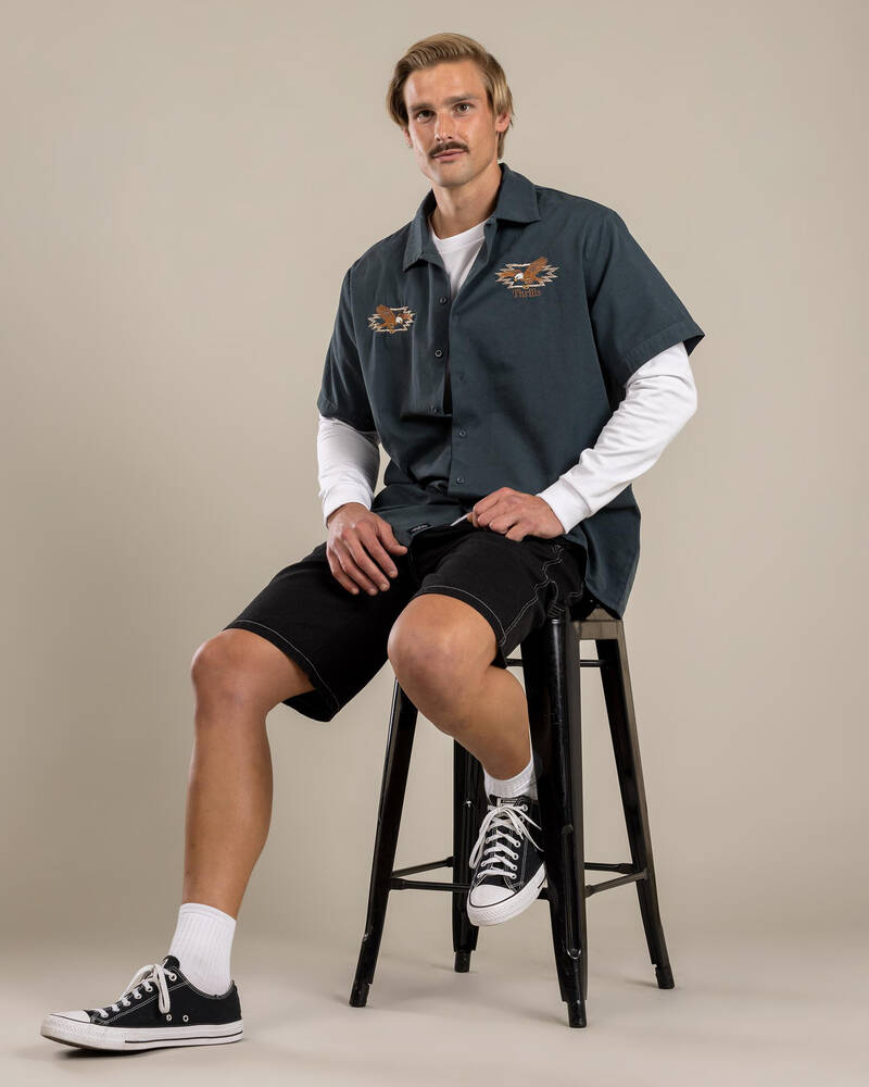 Thrills 1st Grade Service Short Sleeve Shirt for Mens