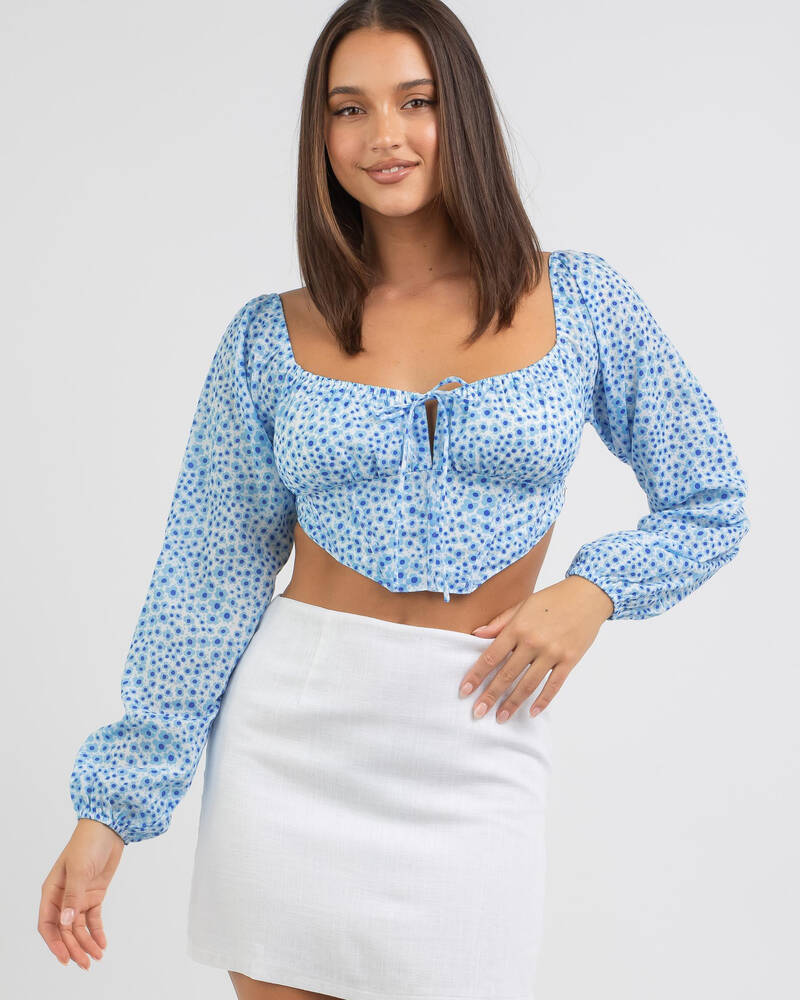 Ava And Ever Flower Market Top for Womens