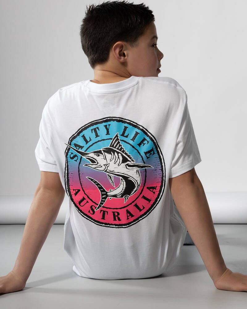 Salty Life Boys' Evaded T-Shirt for Mens