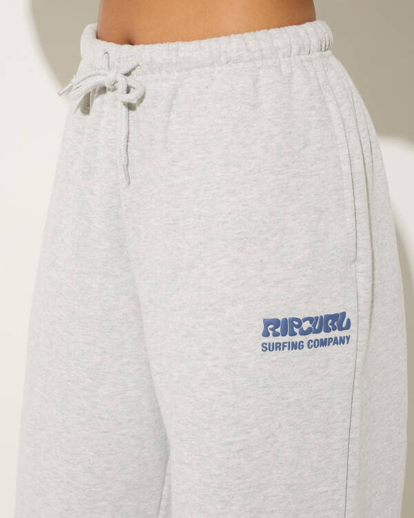 Rip Curl Surf Puff Wide Leg Trackpants for Womens