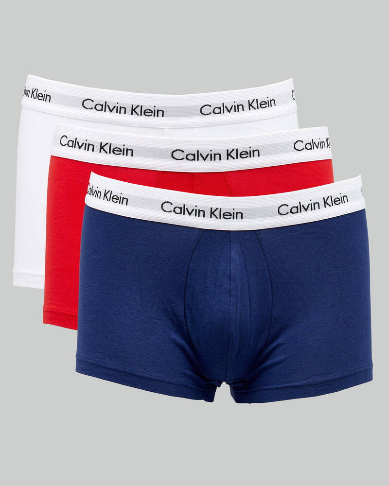 Calvin Klein Cotton Stretch Low Rise Briefs 3 Pack for Mens