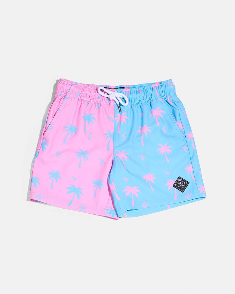 Skylark Toddlers' Palm Parade Elastic Waist Shorts for Mens