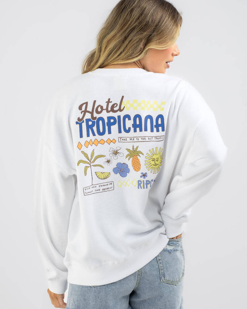 Rip Curl Tropicana Crewneck Sweatshirt for Womens