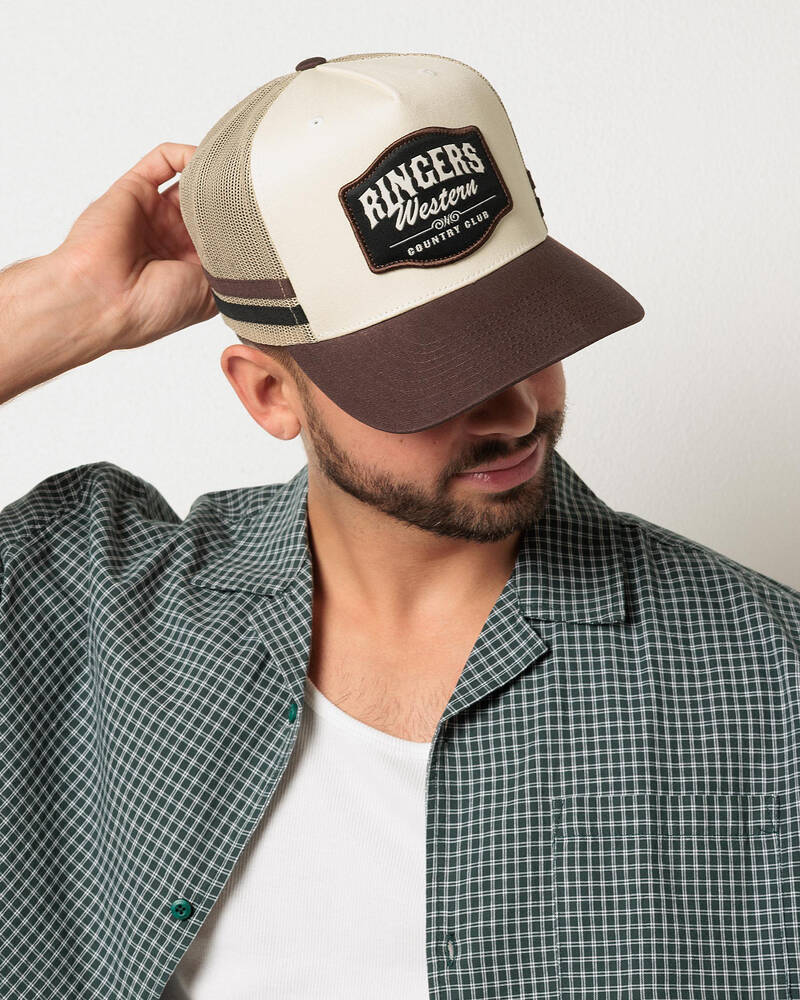 Ringers Western Country Club Trucker Cap for Mens