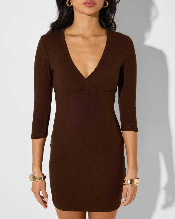 Ava And Ever Rach 3/4 Sleeve Dress for Womens