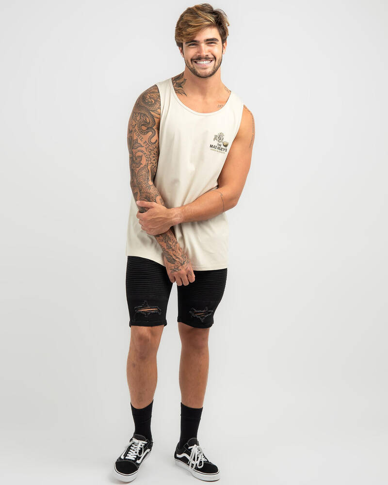 The Mad Hueys Hooked and Cooked Singlet for Mens