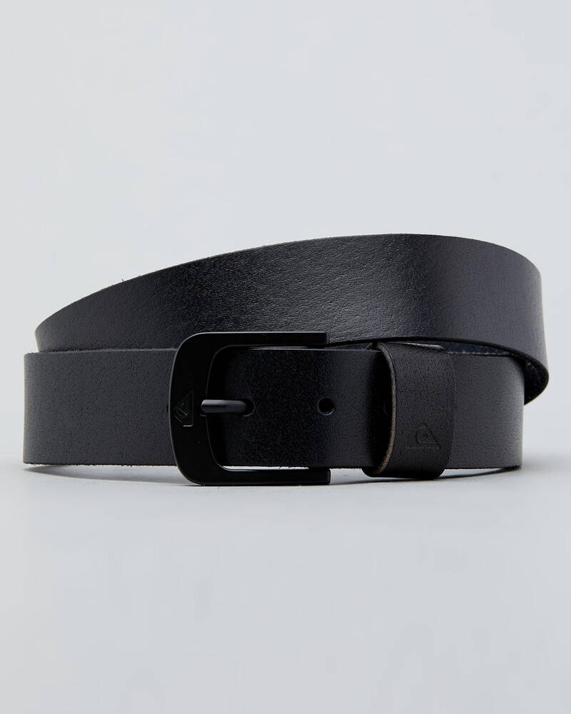 Quiksilver The Everydaily 3 Leather Belt for Mens