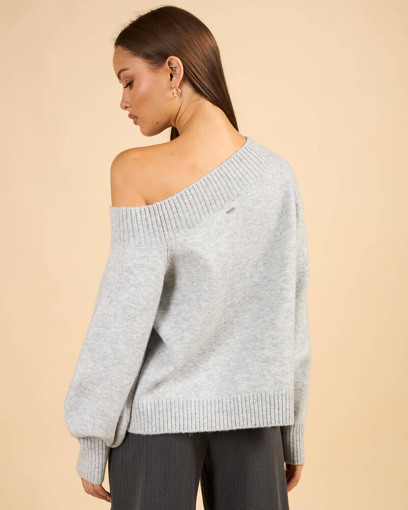 Ava And Ever Megi Off Shoulder Knit Jumper for Womens