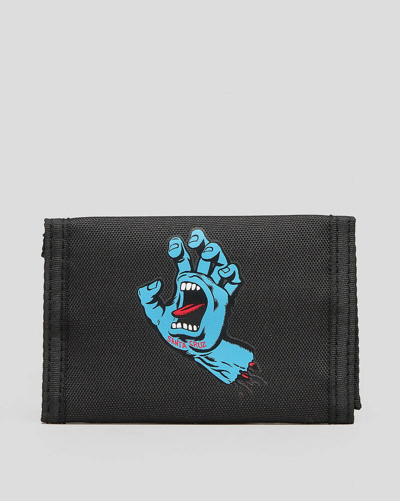 Santa Cruz Screaming Hand Velcro Wallet for Mens