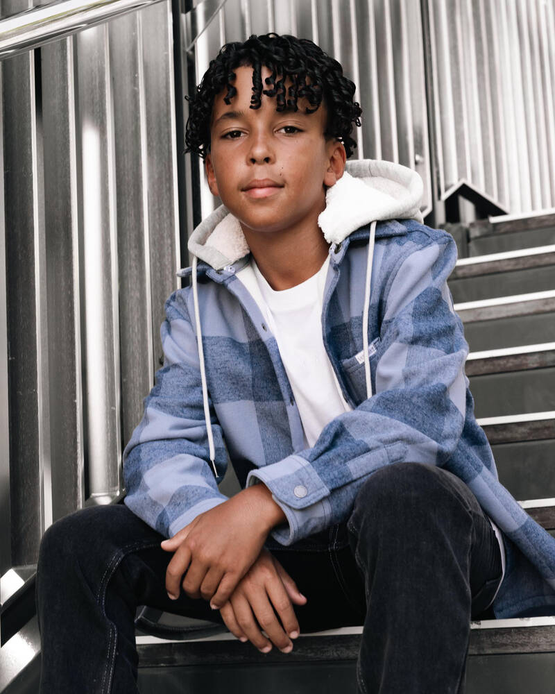 Skylark Boys' Rush Flannel Long Sleeve Shirt for Mens