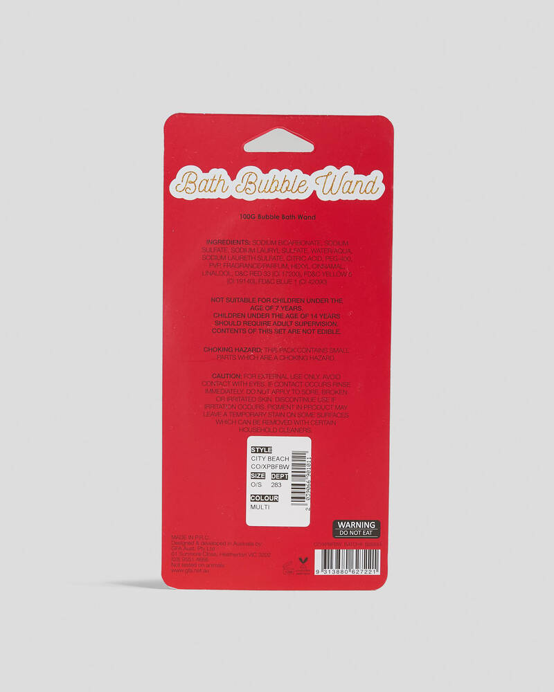 Get It Now Festive Bath Fizzer Gingerbread Man for Unisex