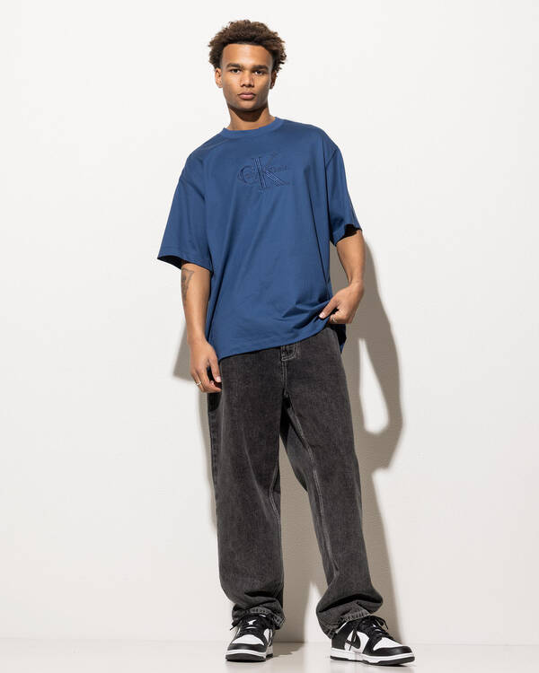 Calvin Klein Hero Monologo Embroidered T-Shirt for Mens