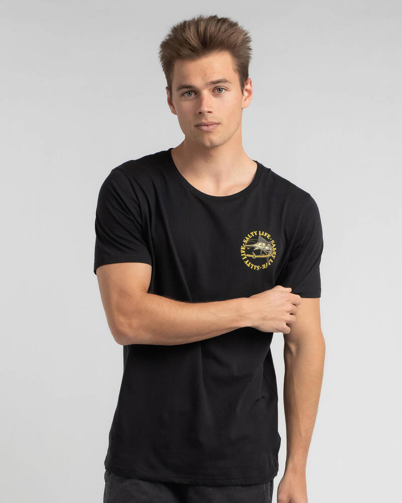 Salty Life Weekend Fishing T-Shirt for Mens