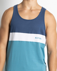 Rip Curl Undertow Panel Tank for Mens image number null