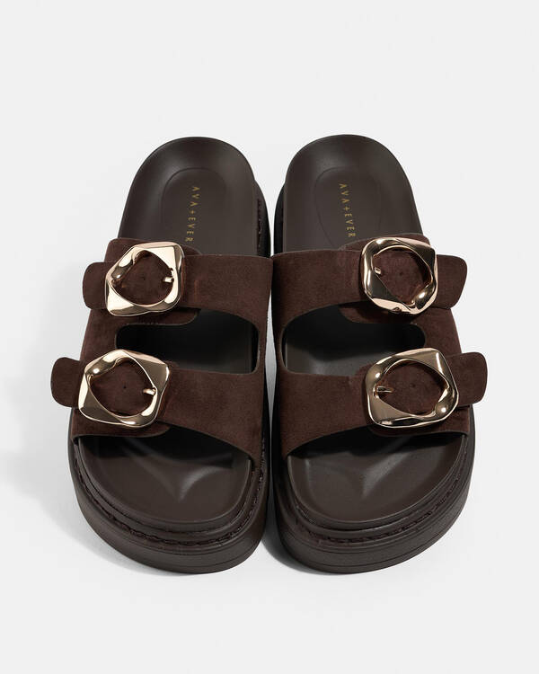Ava And Ever Mona Flatform Shoes for Womens