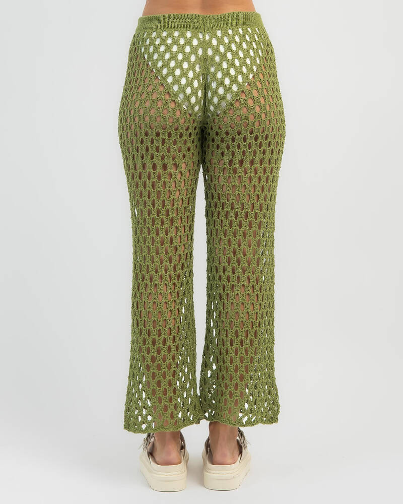 Thanne Riley Crochet Pants for Womens
