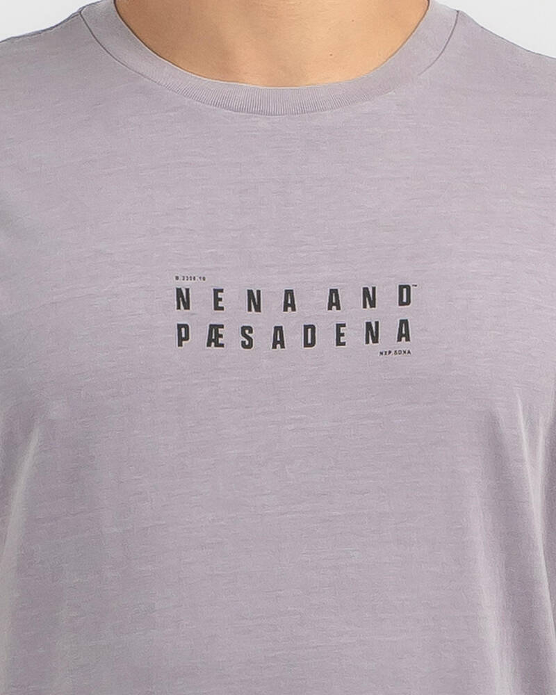 Nena & Pasadena Deuced Cape Back T-Shirt for Mens