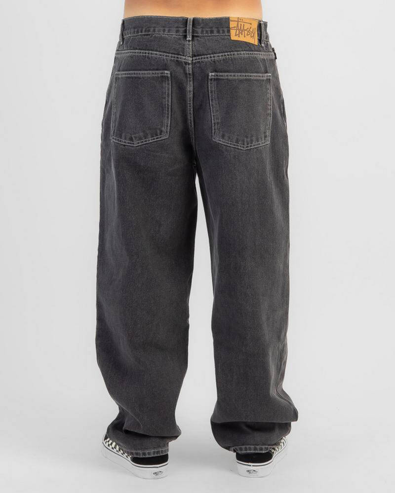 Stussy Big Ol Jeans In Black - Fast Shipping & Easy Returns - City ...