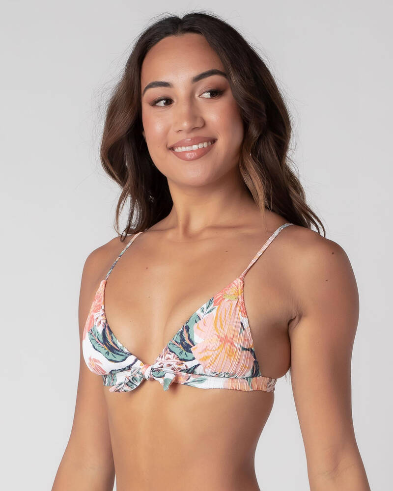 Roxy Just Shine Bikini Top for Womens