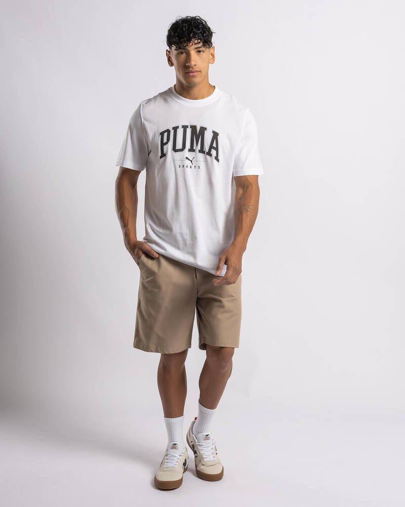 Puma Puma Squad Big Graphic T-Shirt for Mens